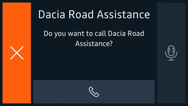 Assistance - Dacia Media Control
