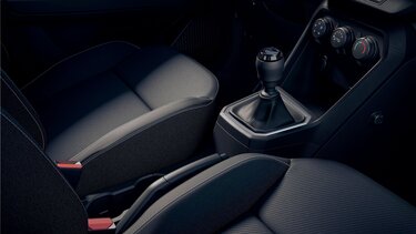 Dacia central console and wireless key