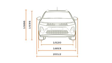 Dimensions - Dacia Sandero Stepway