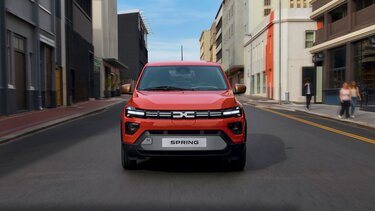 Dacia Spring front end