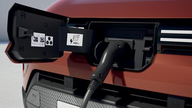 Dacia Spring - charging point