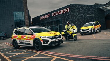 Dacia Jogger - Blood Bikes