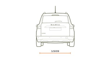 Dimensions - Dacia Jogger