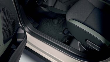 Rubber floor mats - Dacia accessories