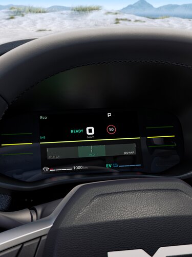 Dacia Jogger Extreme - digital dashboard