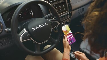 all-new dacia spring my dacia application