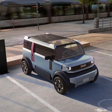 Dacia concept car - eco driving