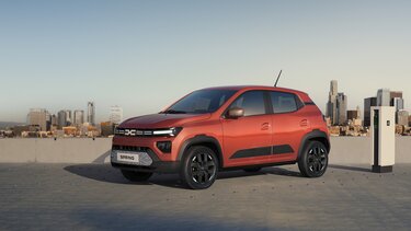 Dacia SPRING front end profile view