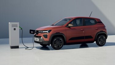 Dacia Spring - fast charging point
