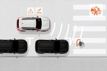 active emergency braking system (AEBS) - Dacia Duster