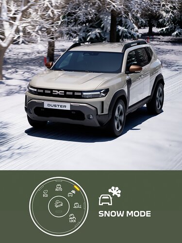 Dacia Duster - Snow &amp; Sand-Mud Mode