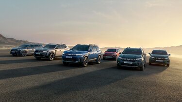 Dacia - vehicle range