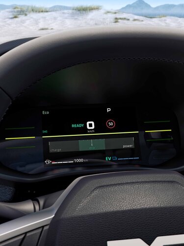 Sandero Stepway Extreme - digital dashboard