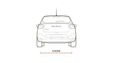 Dimensions - Dacia Sandero Stepway
