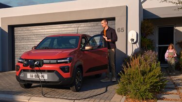 Dacia Spring - charging