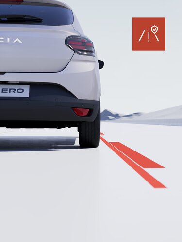 Lane keeping assist system - Dacia Sandero