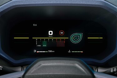 7" digital driver display - Dacia Bigster Essential
