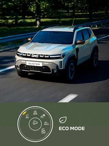 Dacia Duster - Eco and Auto Mode