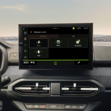 Arkamys 3D sound system - Dacia Sandero